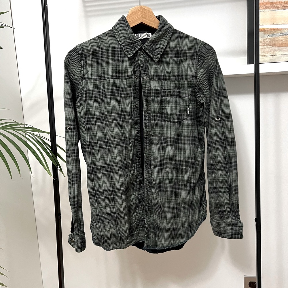 Billabong plaid shirt